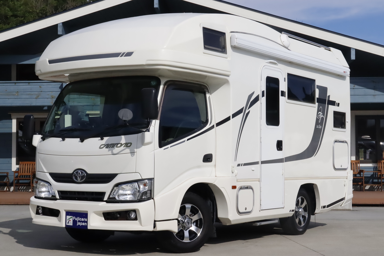 キャンピングカー キャブコン ｶﾑﾛｰﾄﾞ ﾊﾞﾝﾃｯｸ ｼﾞﾙ520 4WD