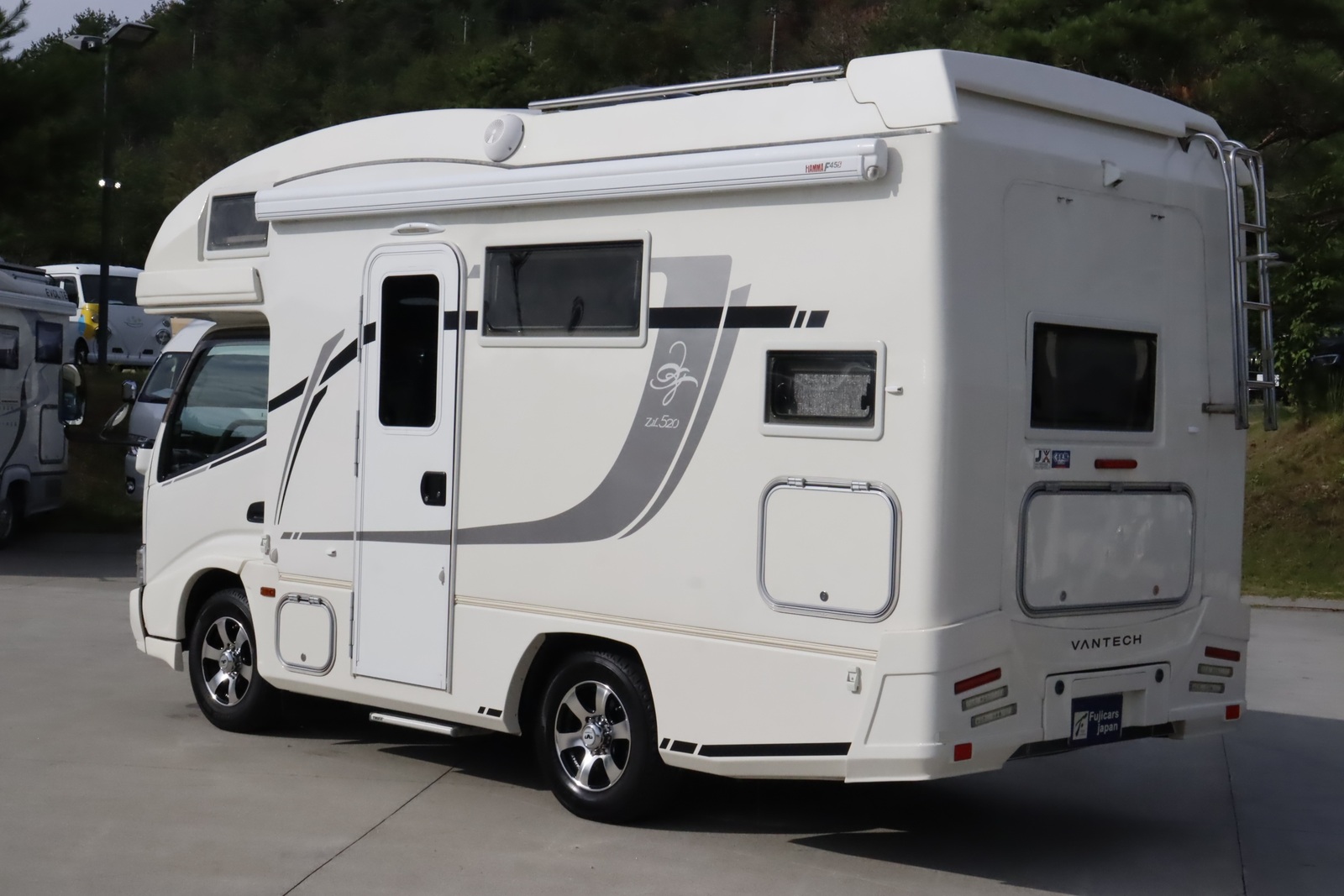 キャンピングカー キャブコン ｶﾑﾛｰﾄﾞ ﾊﾞﾝﾃｯｸ ｼﾞﾙ520 4WD