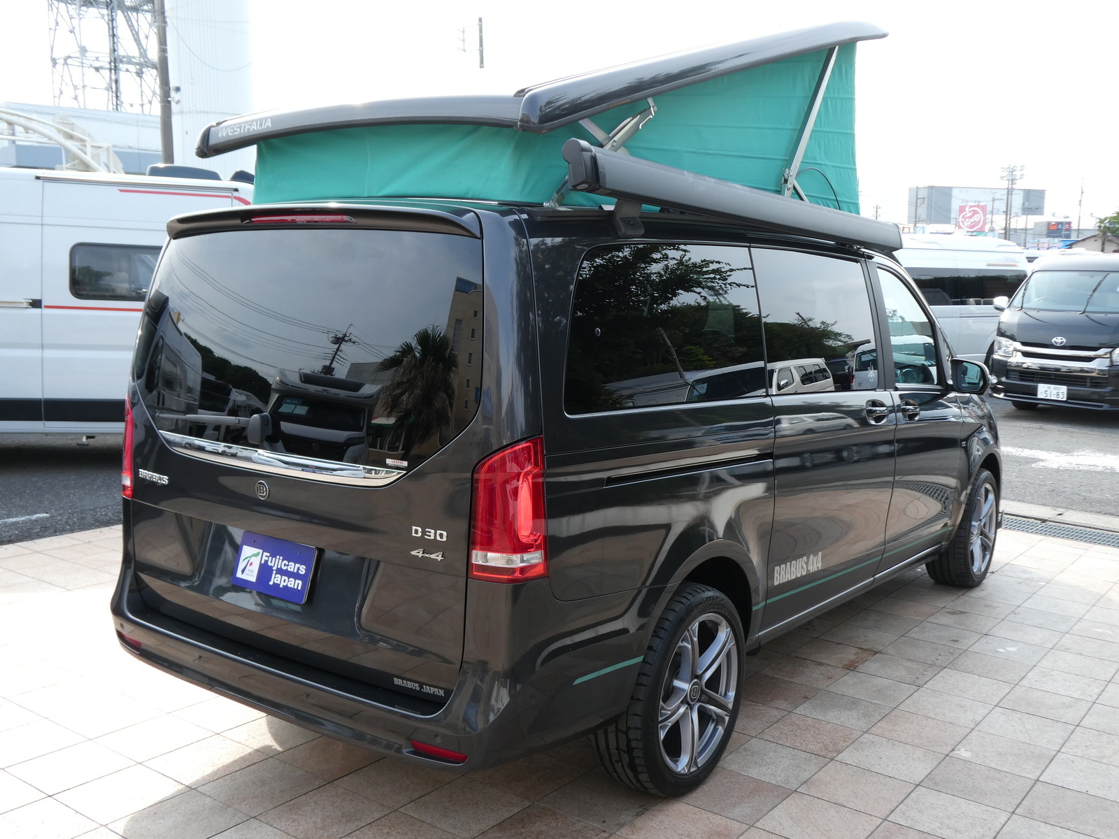 キャンピングカー バンコン V300dﾏﾙｺﾎﾟｰﾛﾌﾞﾗﾊﾞｽD30ｱｰﾄﾍﾞﾝﾁｬｰ