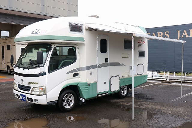 キャンピングカー キャブコン ｶﾑﾛｰﾄﾞ ﾊﾞﾝﾃｯｸ ｼﾞﾙ520 4WD