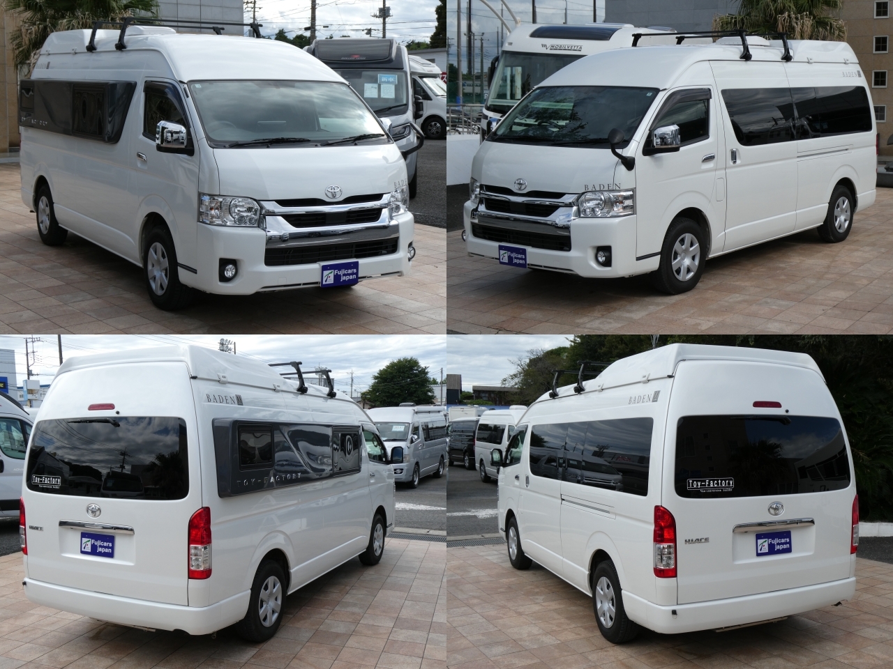 キャンピングカー バンコン ﾄｲﾌｧｸﾄﾘｰ ﾊﾞｰﾃﾞﾝ 軽油4WD　ｽﾀﾋﾞ&ﾘｰﾌ付