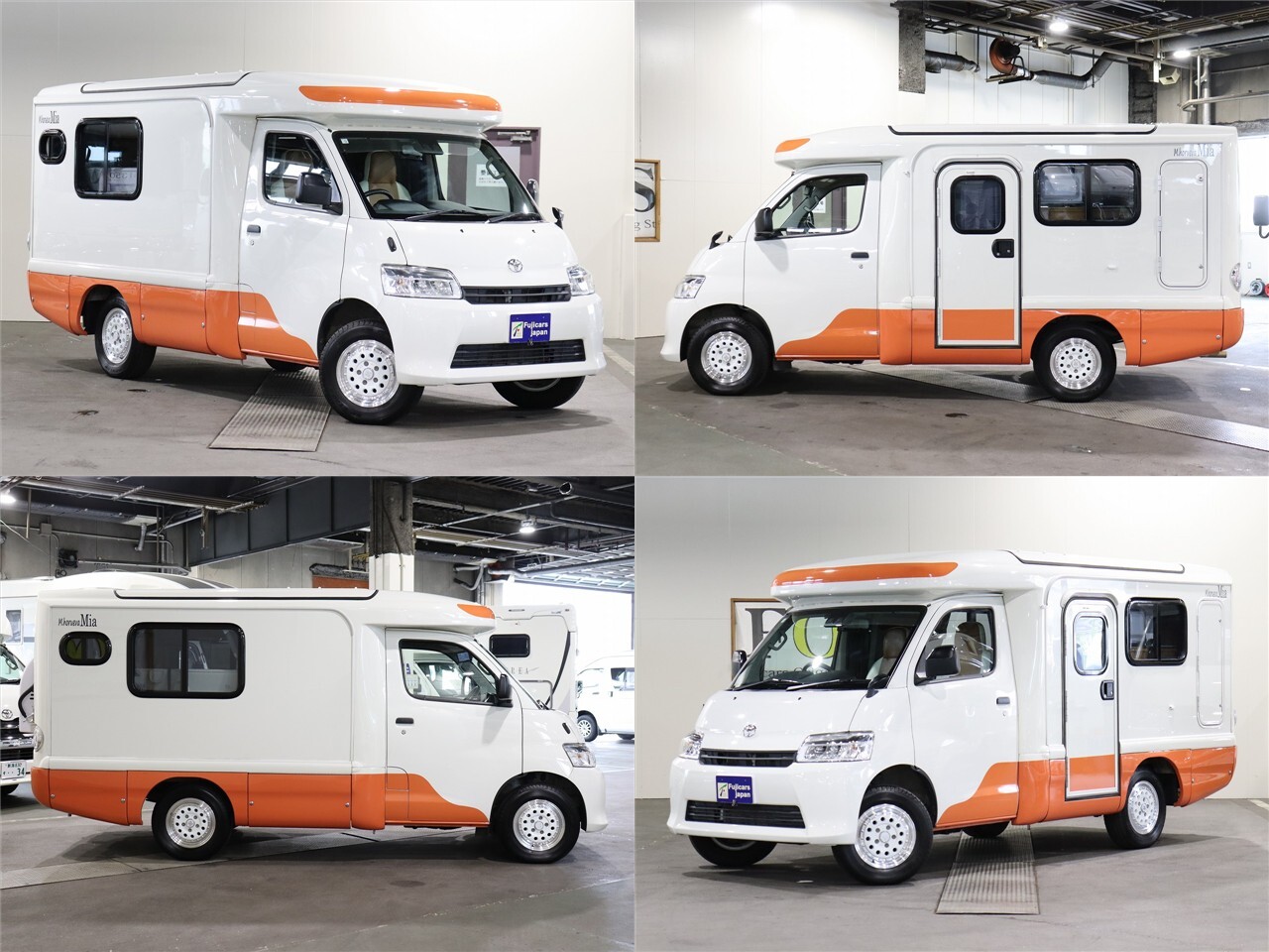 キャンピングカー キャブコン ﾀｳﾝｴｰｽ AZ-MAX ｴﾑﾎﾙｰｳﾞｧ ﾐｱ 4WD