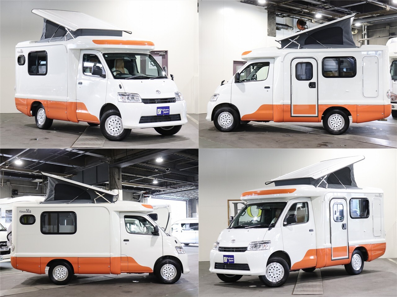 キャンピングカー キャブコン ﾀｳﾝｴｰｽ AZ-MAX ｴﾑﾎﾙｰｳﾞｧ ﾐｱ 4WD
