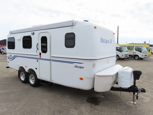 キャンピングカー トレーラー ｴｽｹｰﾌﾟ21 要牽引免許 2軸 ﾙｰﾌAC FFﾋｰﾀｰ