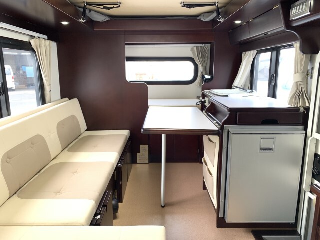 キャンピングカー キャブコン AZ-MAX ｴﾑﾎﾙｰｳﾞｧ ﾎﾟｯﾌﾟUP FFﾋｰﾀｰ