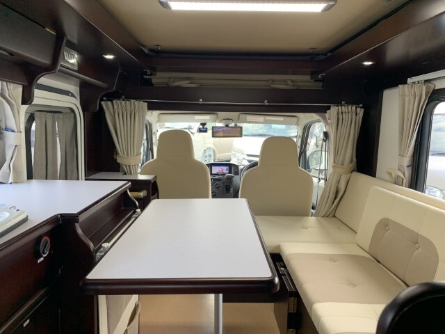 キャンピングカー キャブコン AZ-MAX ｴﾑﾎﾙｰｳﾞｧ ﾎﾟｯﾌﾟUP FFﾋｰﾀｰ