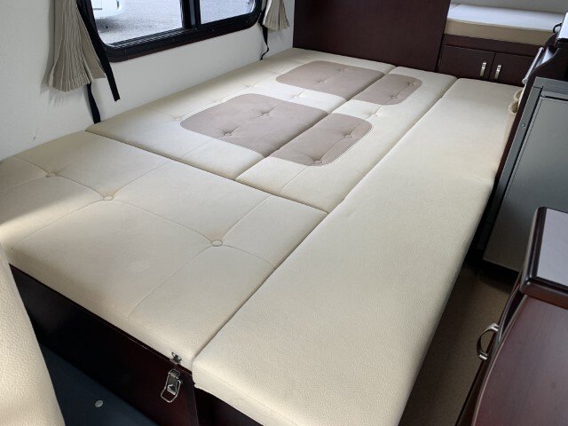 キャンピングカー キャブコン AZ-MAX ｴﾑﾎﾙｰｳﾞｧ ﾎﾟｯﾌﾟUP FFﾋｰﾀｰ