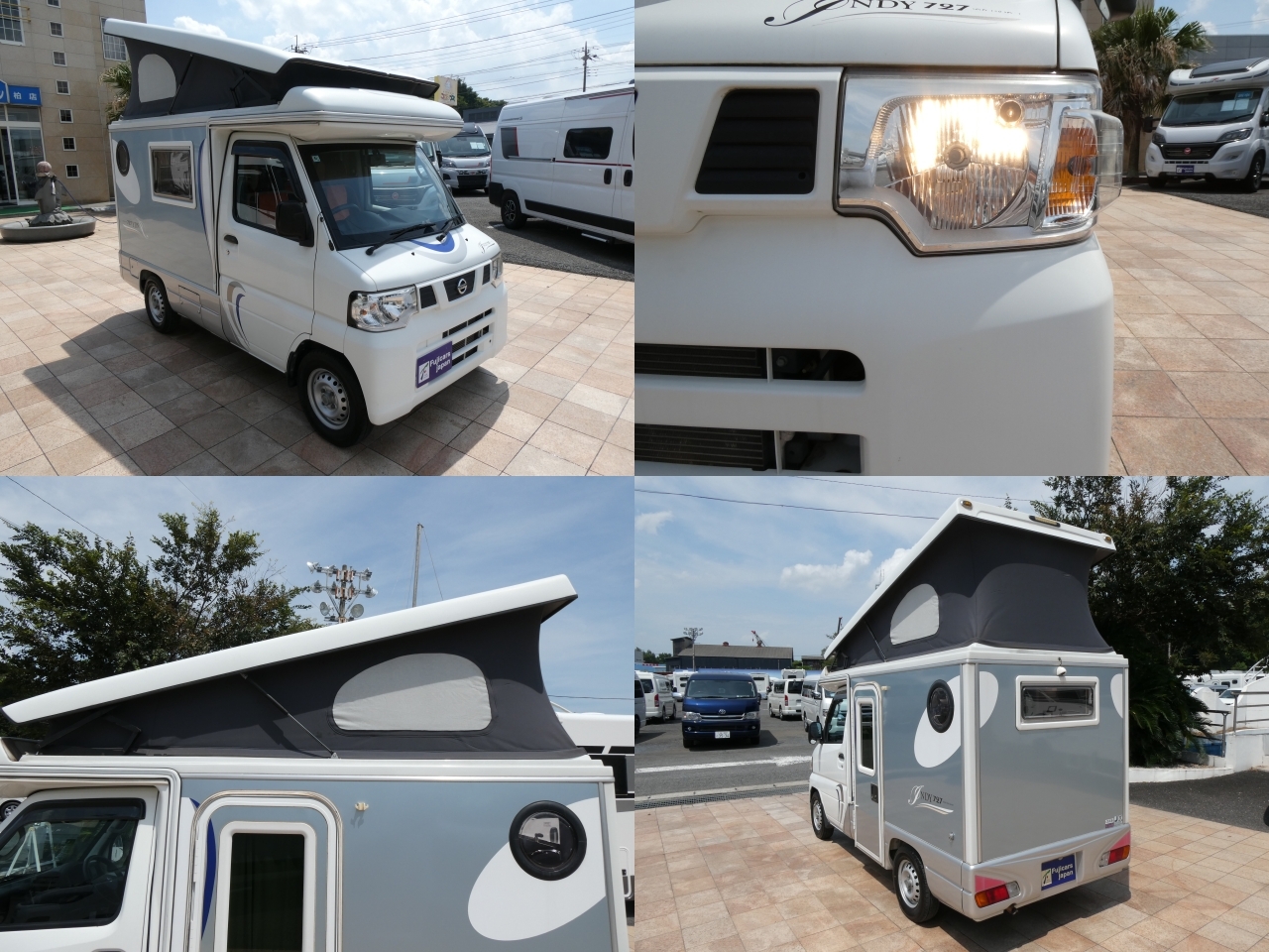 キャンピングカー 軽キャンパー ｲﾝﾃﾞｨｱﾅRV ｲﾝﾃﾞｨ727 FFﾋｰﾀｰ