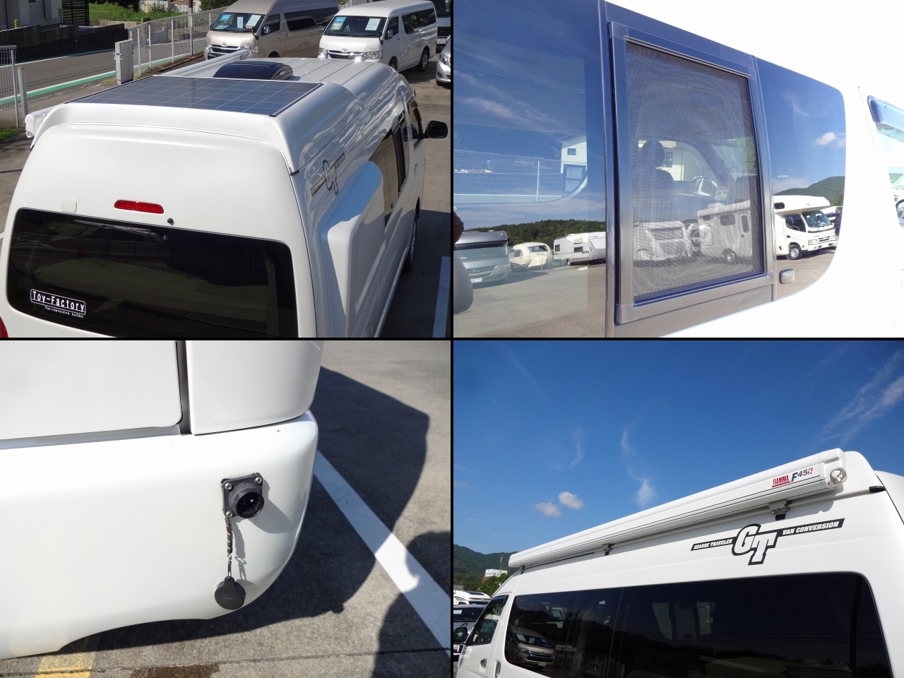 キャンピングカー バンコン ﾊｲｴｰｽ ﾄｲﾌｧｸﾄﾘｰ GT 4WD