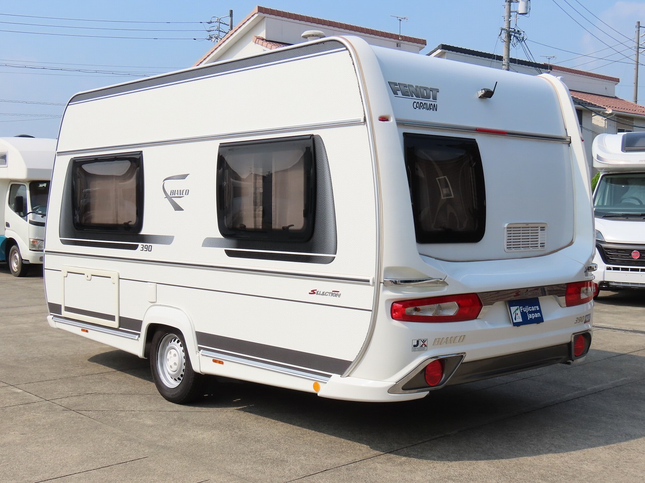 キャンピングカー トレーラー ﾌｪﾝﾄ ﾋﾞｱﾝｺ390 家庭用ｴｱｺﾝ FFﾋｰﾀｰ
