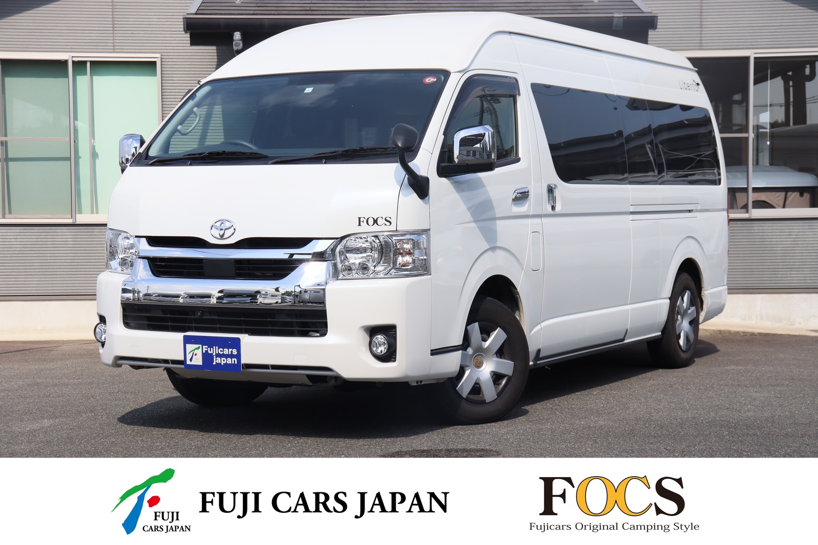 キャンピングカー バンコン ハイエース FOCS リベルタ 2.8DT 4WD