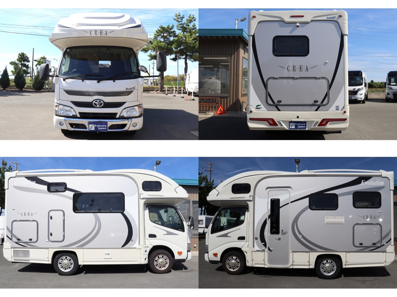 キャンピングカー キャブコン ｶﾑﾛｰﾄﾞ ﾅｯﾂRV ｸﾚｱ5.3Xｴﾎﾞﾘｭｰｼｮﾝ