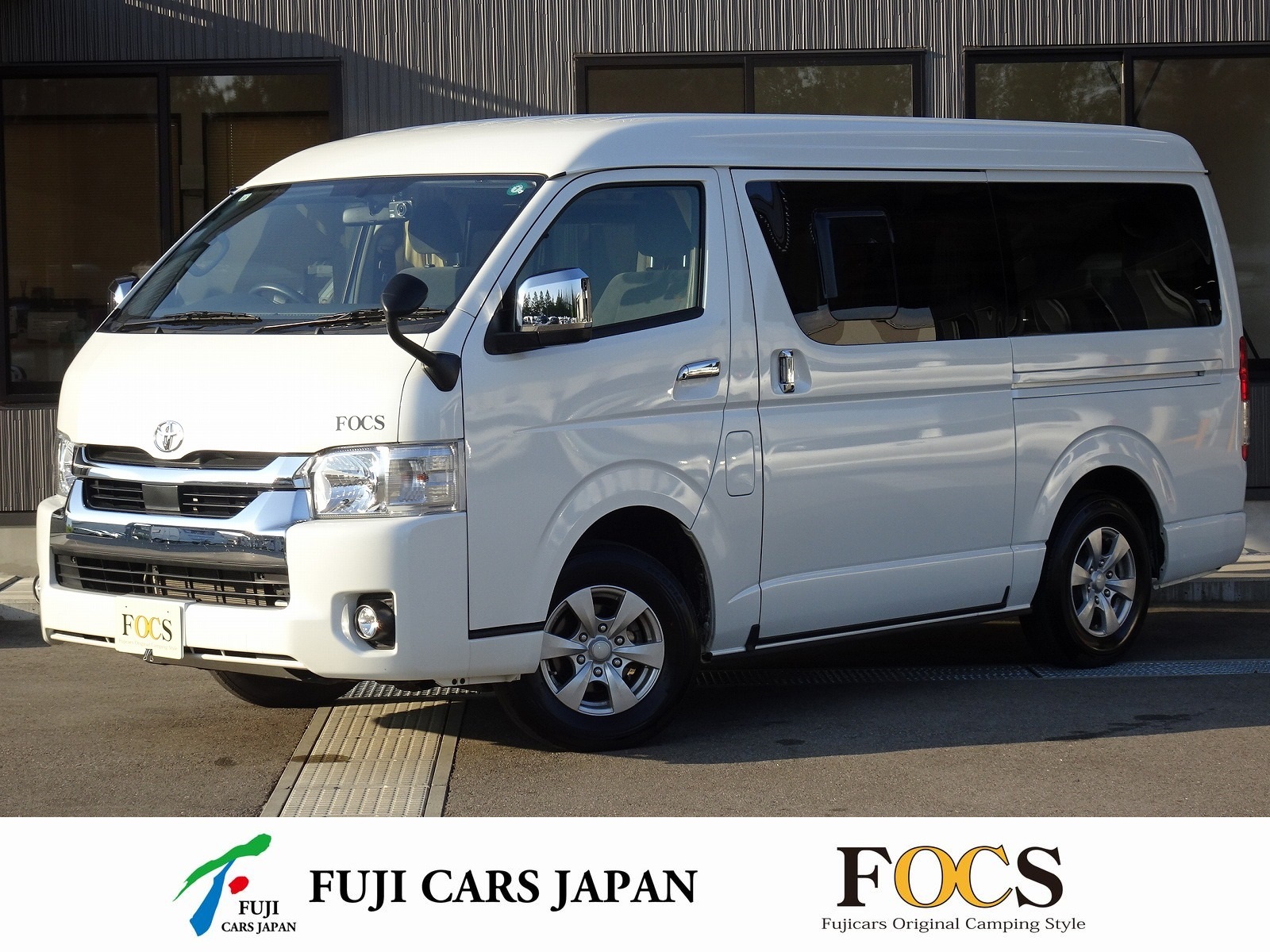 キャンピングカー バンコン ハイエース FOCS DS-F 4WD ワンオーナー