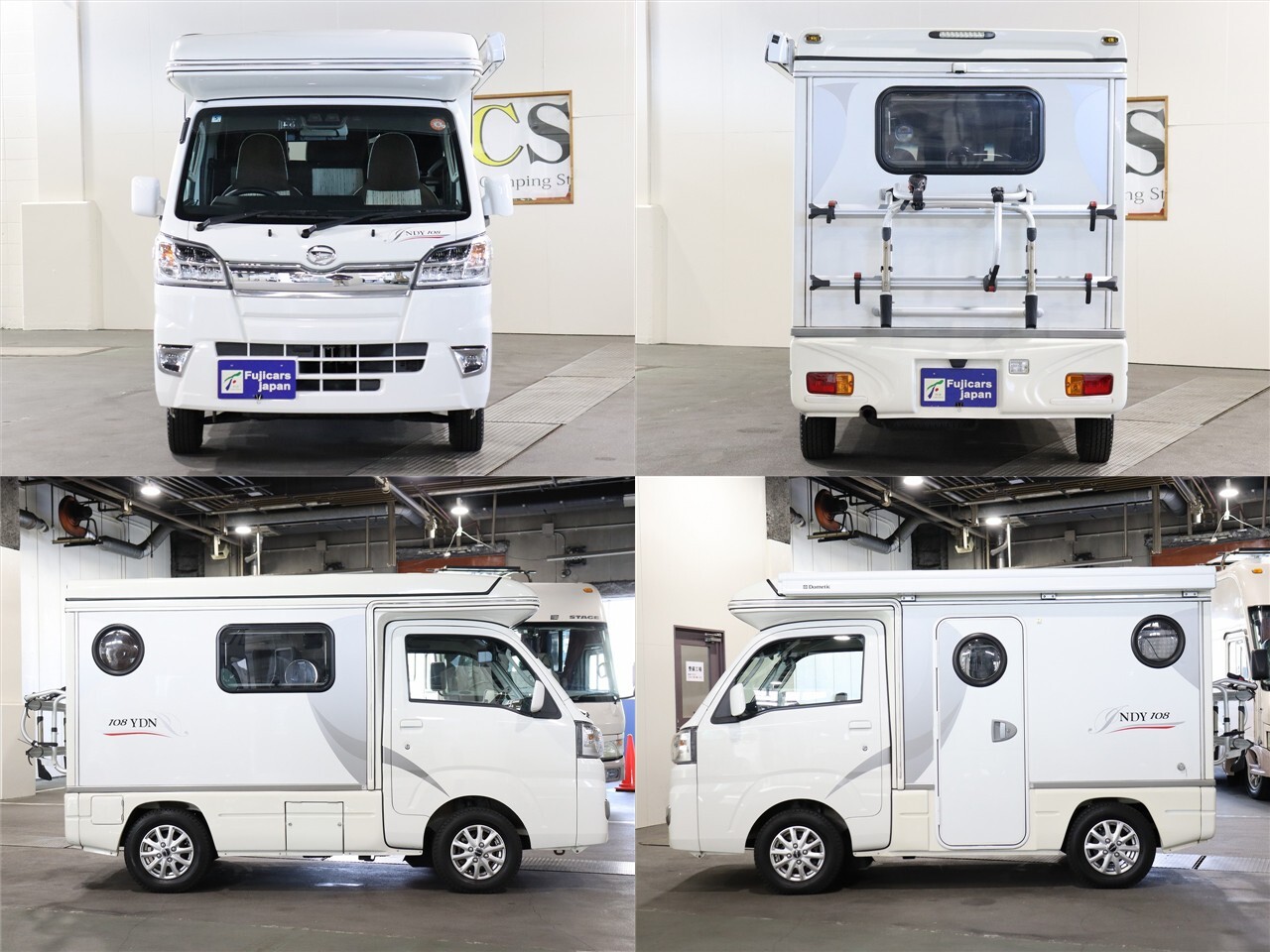 キャンピングカー 軽キャンパー ﾊｲｾﾞｯﾄ 東和 ｲﾝﾃﾞｨ108 4WD　1ｵｰﾅｰ