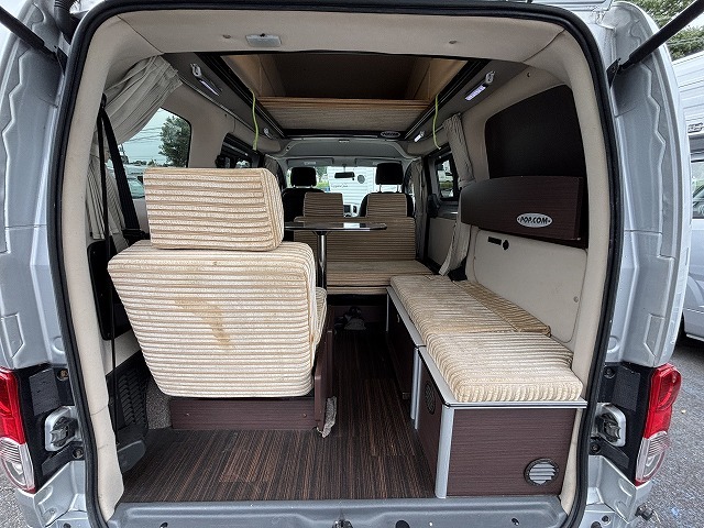 キャンピングカー バンコン NV200ﾊﾞﾈｯﾄ ﾎﾟｯﾌﾟｺﾝ ｷｬﾝﾊﾟｰR
