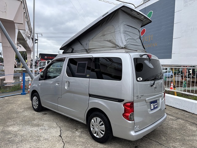 キャンピングカー バンコン NV200ﾊﾞﾈｯﾄ ﾎﾟｯﾌﾟｺﾝ ｷｬﾝﾊﾟｰR