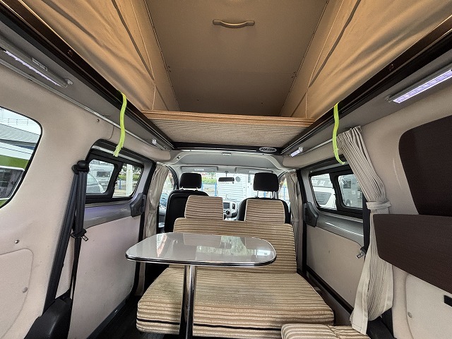キャンピングカー バンコン NV200ﾊﾞﾈｯﾄ ﾎﾟｯﾌﾟｺﾝ ｷｬﾝﾊﾟｰR