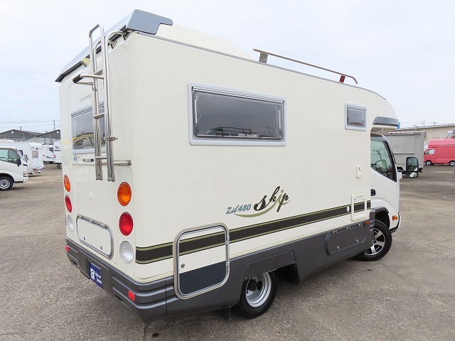 キャンピングカー キャブコン ｶﾑﾛｰﾄﾞ ﾊﾞﾝﾃｯｸ ｼﾞﾙ480ｽｷｯﾌﾟ家庭用AC