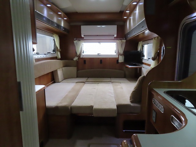 キャンピングカー キャブコン ｶﾑﾛｰﾄﾞ ﾊﾞﾝﾃｯｸ ｼﾞﾙ480ｽｷｯﾌﾟ家庭用AC