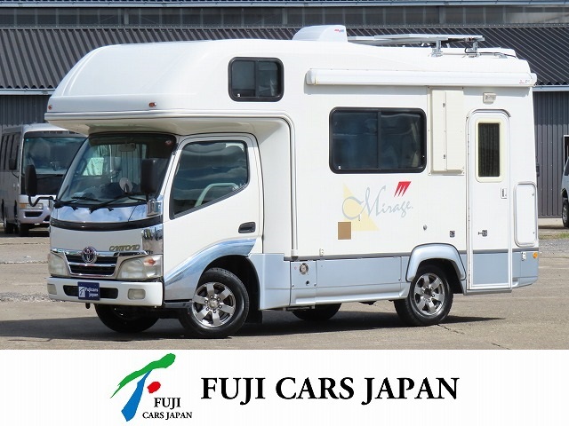 キャンピングカー キャブコン カムロード ナッツRV ミラージュ 窓クーラー FF暖房