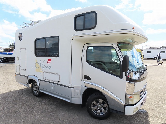 キャンピングカー キャブコン ｶﾑﾛｰﾄﾞ ﾅｯﾂRV ﾐﾗｰｼﾞｭ 窓ｸｰﾗｰ FF暖房