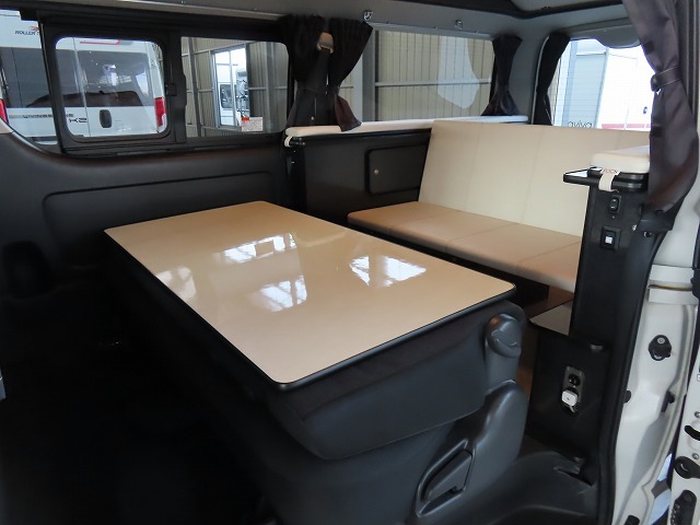キャンピングカー バンコン ﾊｲｴｰｽ FOCS ｴｽﾊﾟｼｵ+UP
