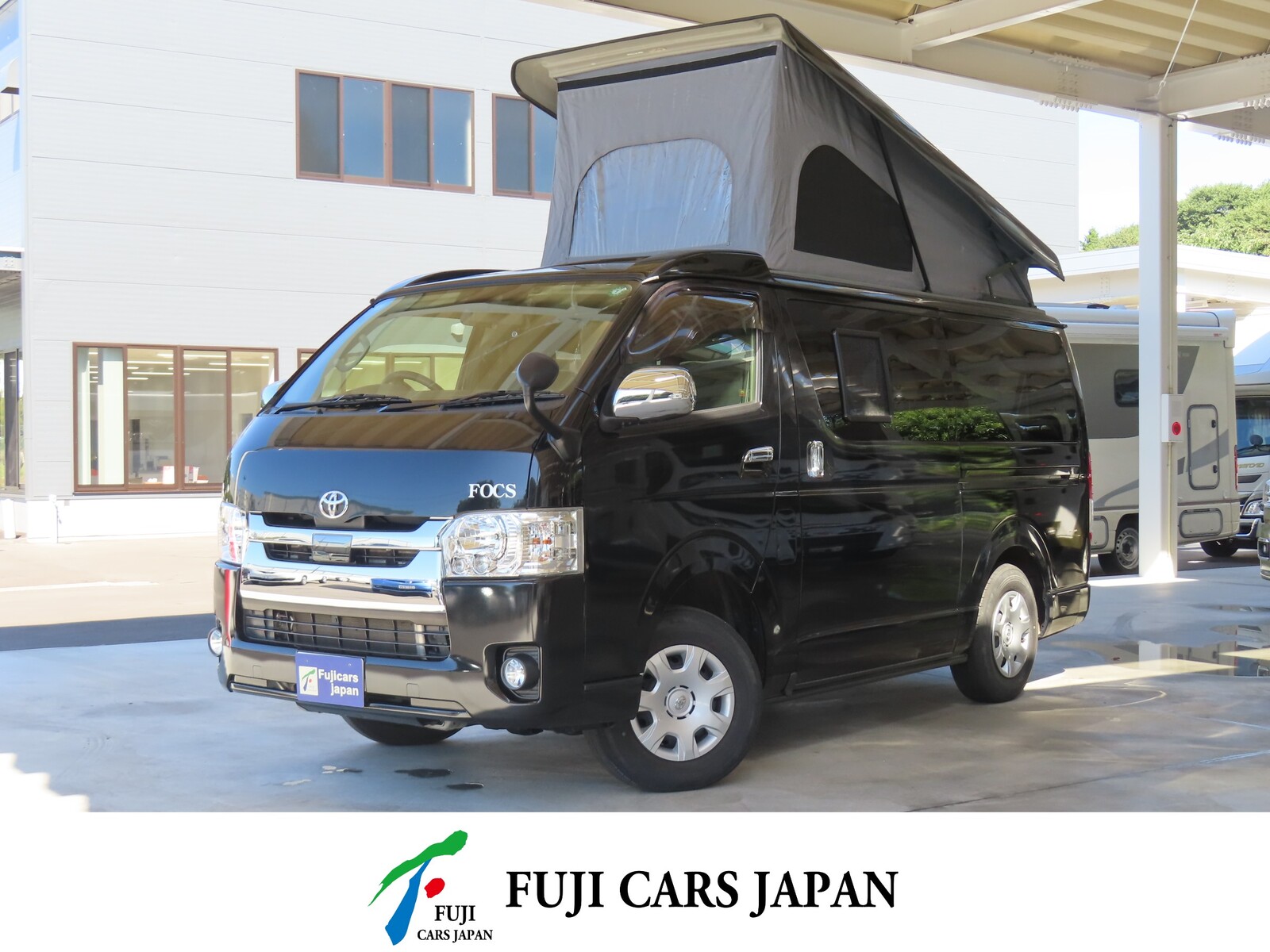 キャンピングカー バンコン ハイエース FOCS エスパシオ+UP 4WD