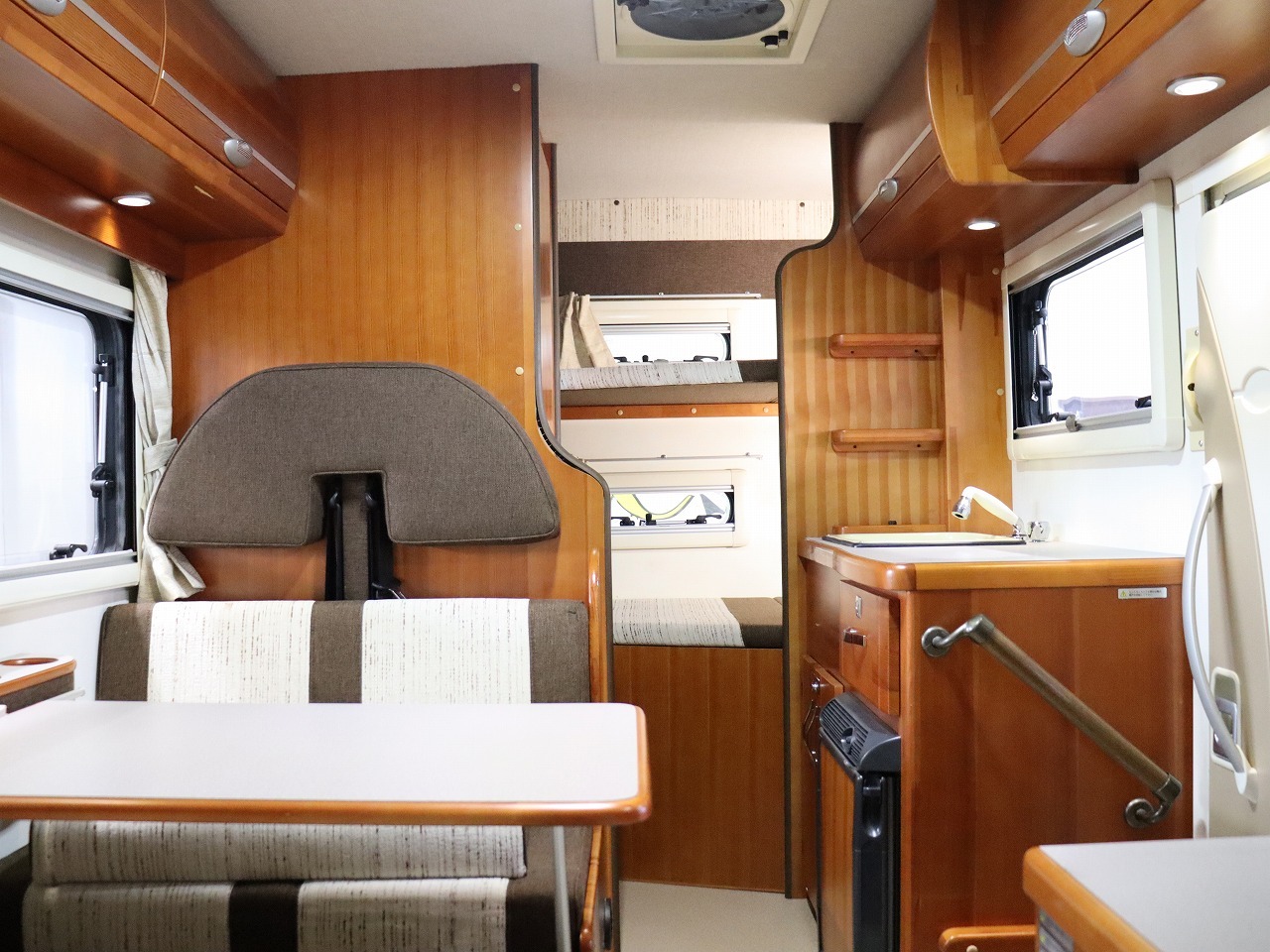 キャンピングカー キャブコン ﾊﾞﾈｯﾄ 東和ﾓｰﾀｰｽ ｶｰﾋﾞｨ　4WD　FFﾋｰﾀｰ