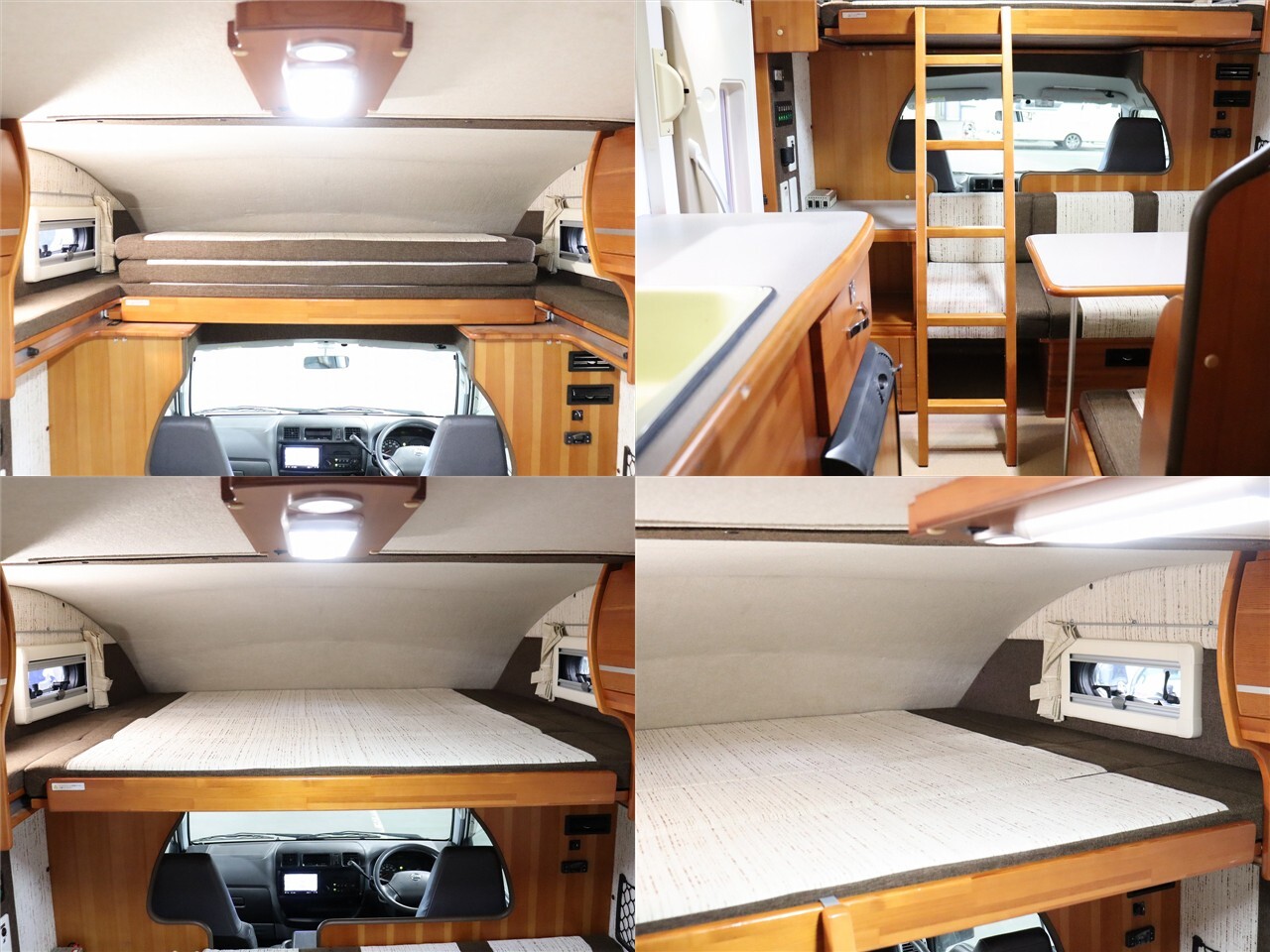 キャンピングカー キャブコン ﾊﾞﾈｯﾄ 東和ﾓｰﾀｰｽ ｶｰﾋﾞｨ　4WD　FFﾋｰﾀｰ