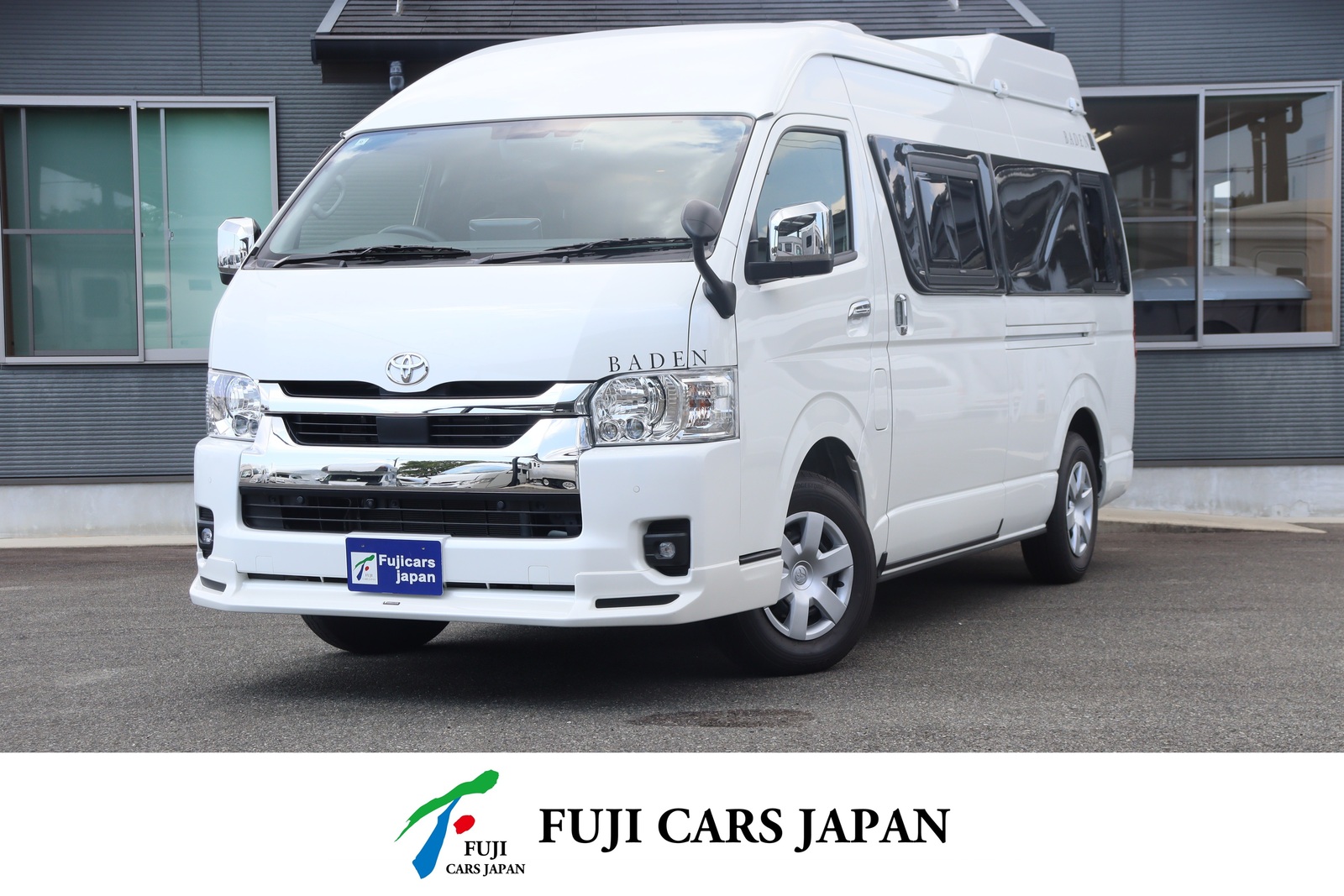 キャンピングカー バンコン ハイエース バーデン カーサブラックED 4WD