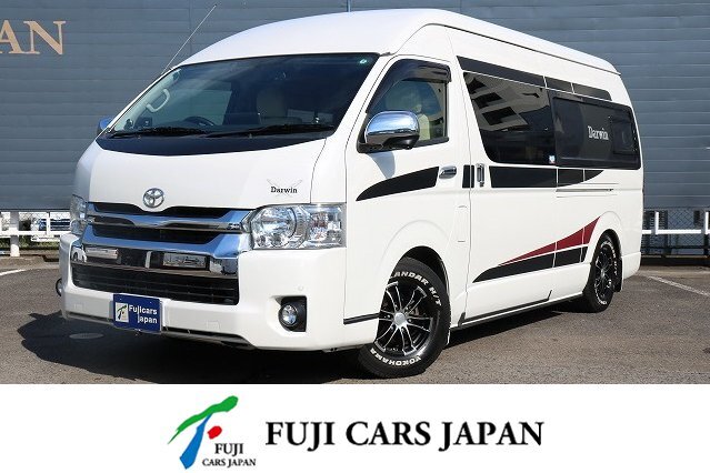 キャンピングカー バンコン ハイエース デルタリンク ダーウィンQ3 4WD