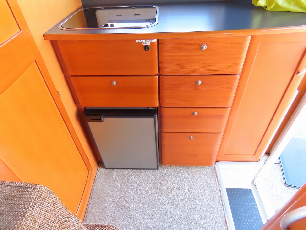 キャンピングカー キャブコン ﾊﾞﾈｯﾄ ﾎﾜｲﾄﾊｳｽ ﾂｱﾗｰ480 冷蔵庫 