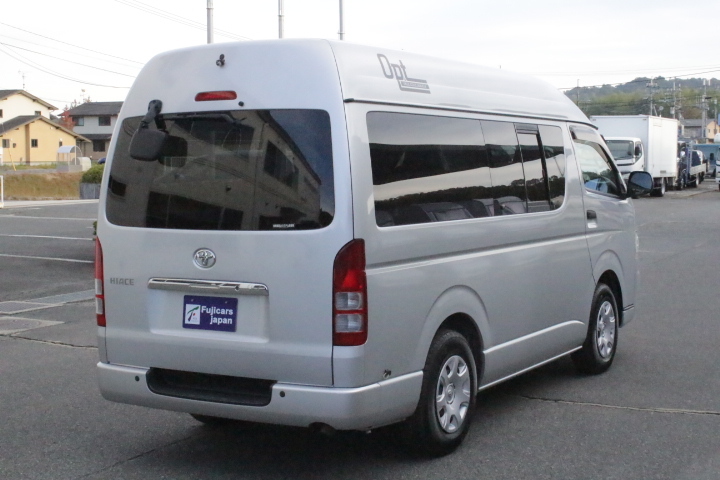 キャンピングカー バンコン ﾊｲｴｰｽ ﾋﾞｰｸﾙ ｵﾌﾟﾄ　冷蔵庫　FF