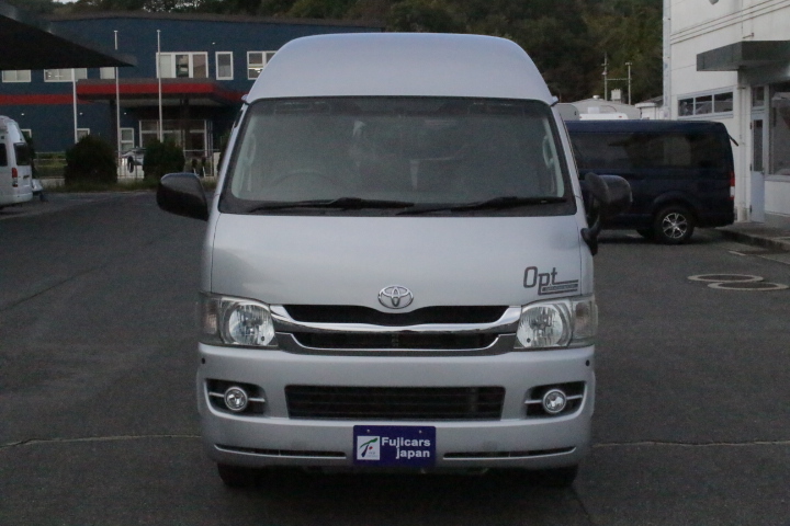 キャンピングカー バンコン ﾊｲｴｰｽ ﾋﾞｰｸﾙ ｵﾌﾟﾄ　冷蔵庫　FF