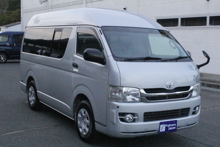 キャンピングカー バンコン ﾊｲｴｰｽ ﾋﾞｰｸﾙ ｵﾌﾟﾄ　冷蔵庫　FF