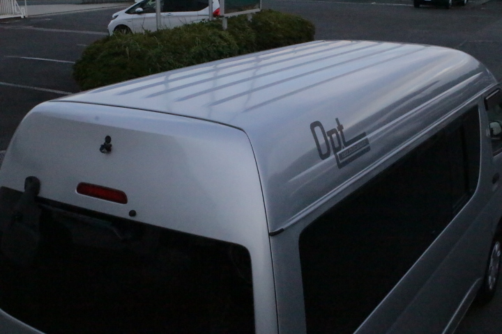 キャンピングカー バンコン ﾊｲｴｰｽ ﾋﾞｰｸﾙ ｵﾌﾟﾄ　冷蔵庫　FF