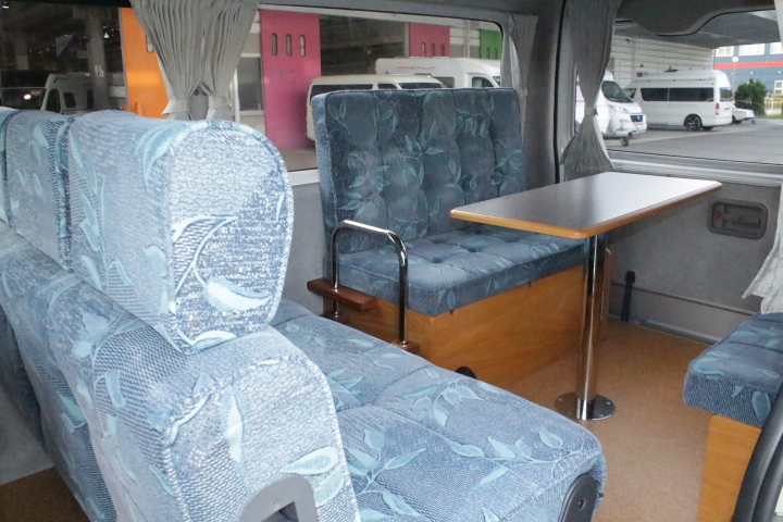 キャンピングカー バンコン ﾊｲｴｰｽ ﾋﾞｰｸﾙ ｵﾌﾟﾄ　冷蔵庫　FF