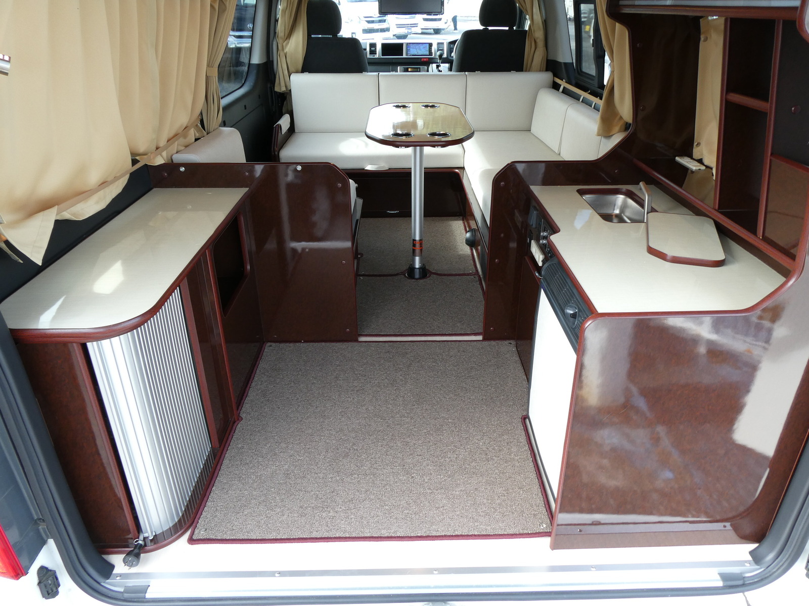 キャンピングカー バンコン ﾊｲｴｰｽ FOCS DS-L FFﾋｰﾀｰ