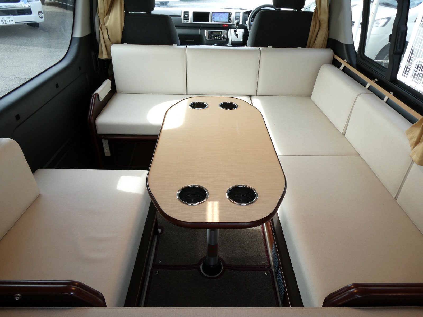 キャンピングカー バンコン ﾊｲｴｰｽ FOCS DS-L FFﾋｰﾀｰ