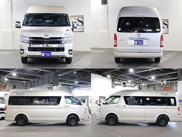 キャンピングカー バンコン ﾊｲｴｰｽ ﾋﾞｰｸﾙ ﾍﾞｯｾﾙ 4WD　ﾕｰｱｲ足回り