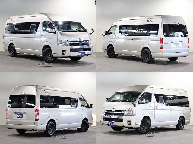 キャンピングカー バンコン ﾊｲｴｰｽ ﾋﾞｰｸﾙ ﾍﾞｯｾﾙ 4WD　ﾕｰｱｲ足回り