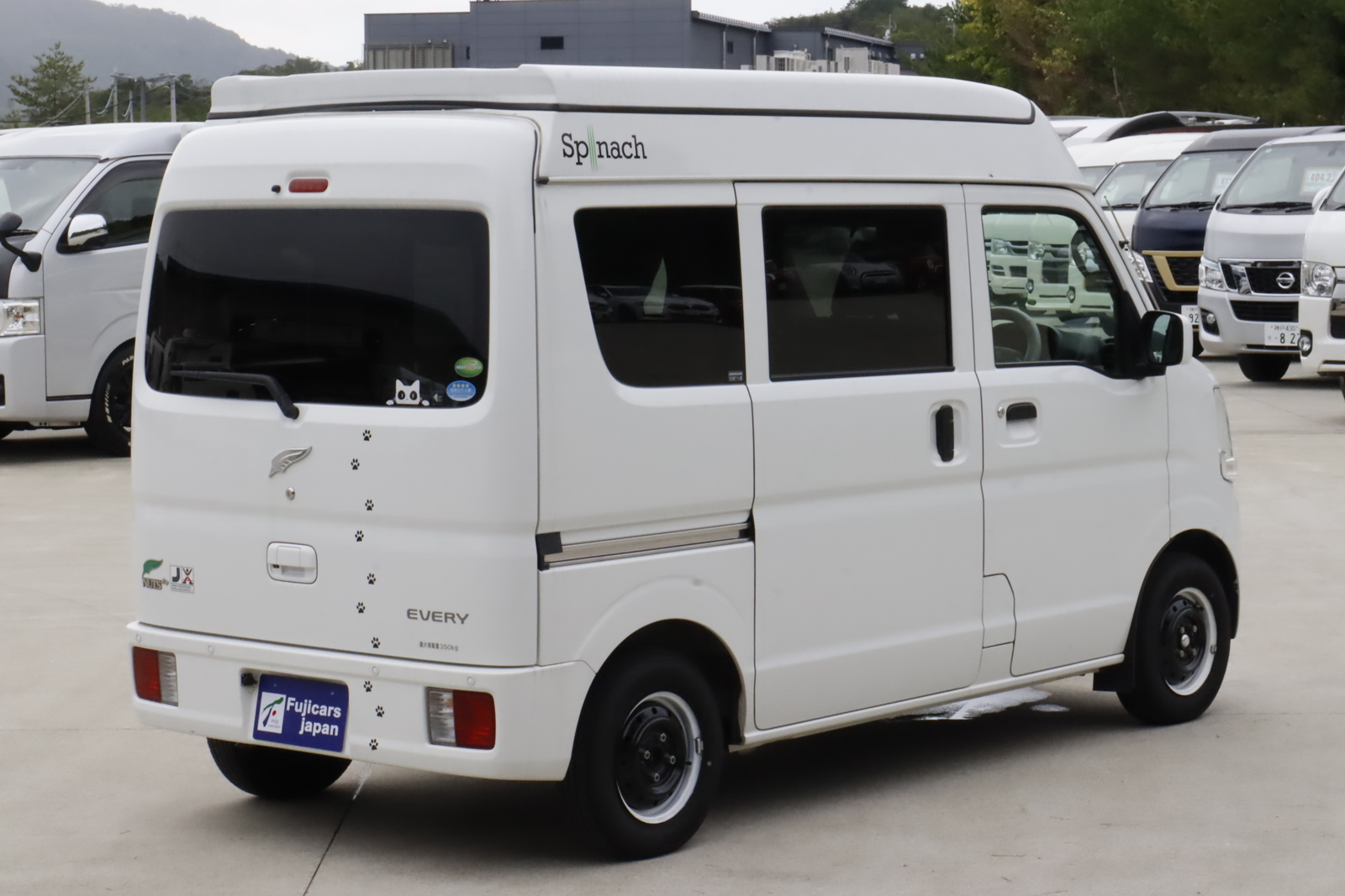 キャンピングカー 軽キャンパー ｴﾌﾞﾘｲ ﾅｯﾂRV ｽﾋﾟﾅ ﾎﾟｯﾌﾟｱｯﾌﾟﾙｰﾌ