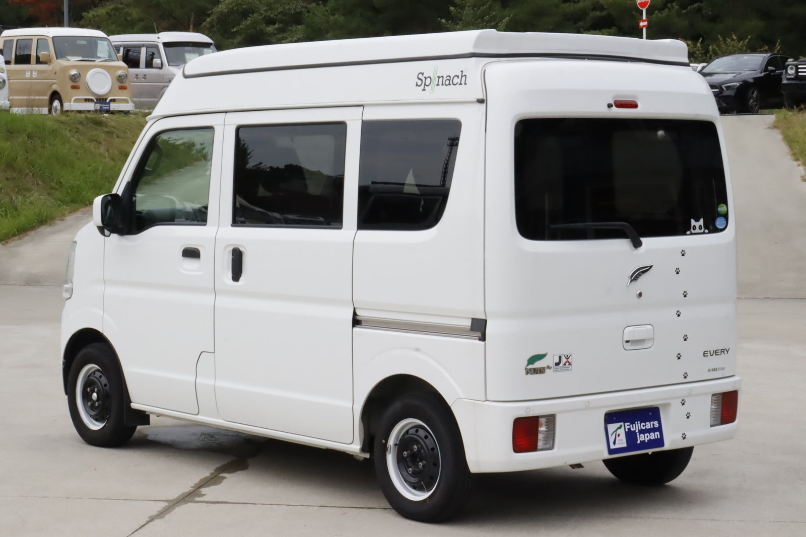 キャンピングカー 軽キャンパー ｴﾌﾞﾘｲ ﾅｯﾂRV ｽﾋﾟﾅ ﾎﾟｯﾌﾟｱｯﾌﾟﾙｰﾌ