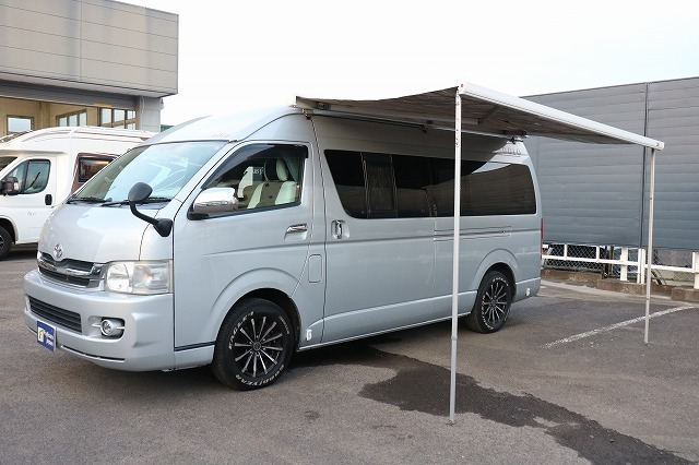 キャンピングカー バンコン ﾊｲｴｰｽ ﾎﾜｲﾄﾊｳｽ ｺﾝﾊﾟｽﾄﾞﾙｸ　DCｸｰﾗｰ