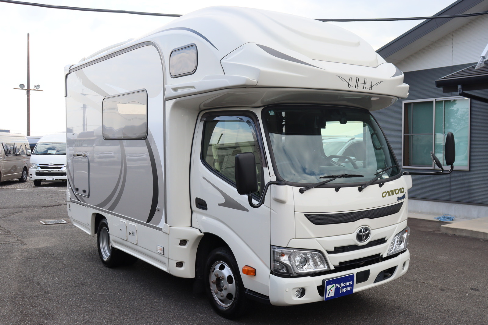 キャンピングカー キャブコン ｶﾑﾛｰﾄﾞ ﾅｯﾂRV ｸﾚｱ5.0XXｴﾎﾞﾘｭｰｼｮﾝ