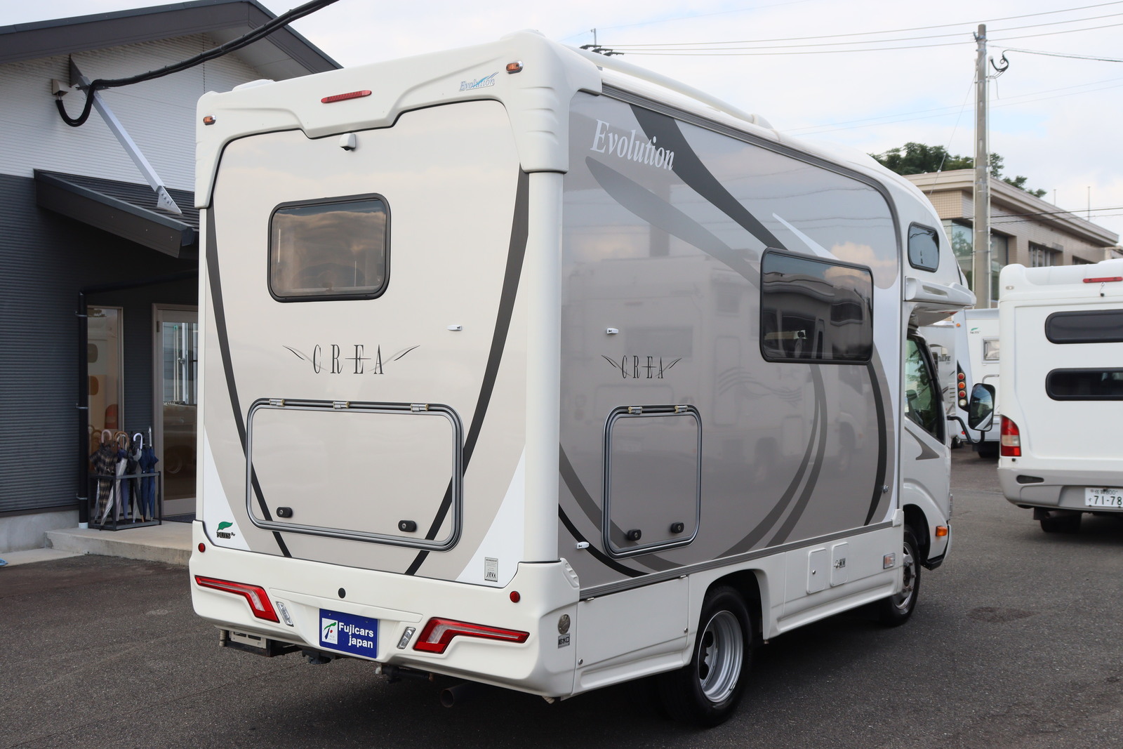 キャンピングカー キャブコン ｶﾑﾛｰﾄﾞ ﾅｯﾂRV ｸﾚｱ5.0XXｴﾎﾞﾘｭｰｼｮﾝ