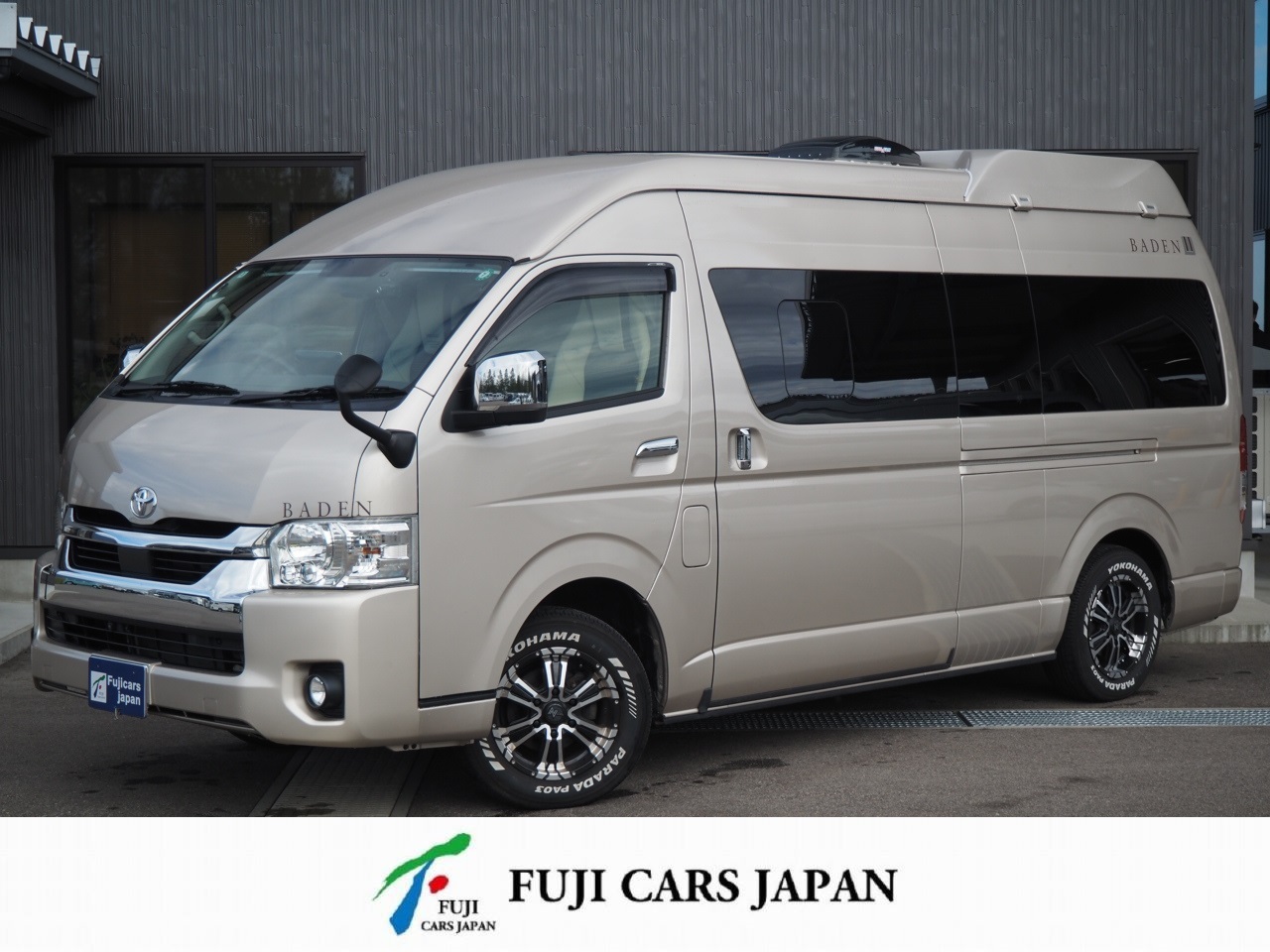 キャンピングカー バンコン ハイエース トイファクトリー バーデン 家AC 4WD