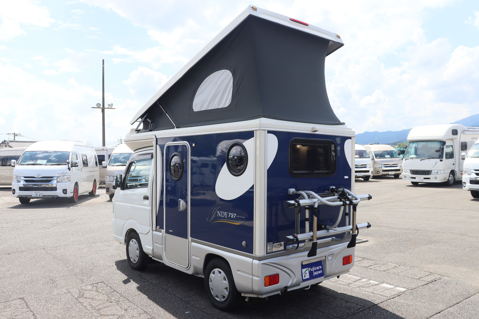 キャンピングカー 軽キャンパー ｷｬﾘｲ ｲﾝﾃﾞｨｱﾅRV ｲﾝﾃﾞｨ727 ﾀｲﾌﾟS