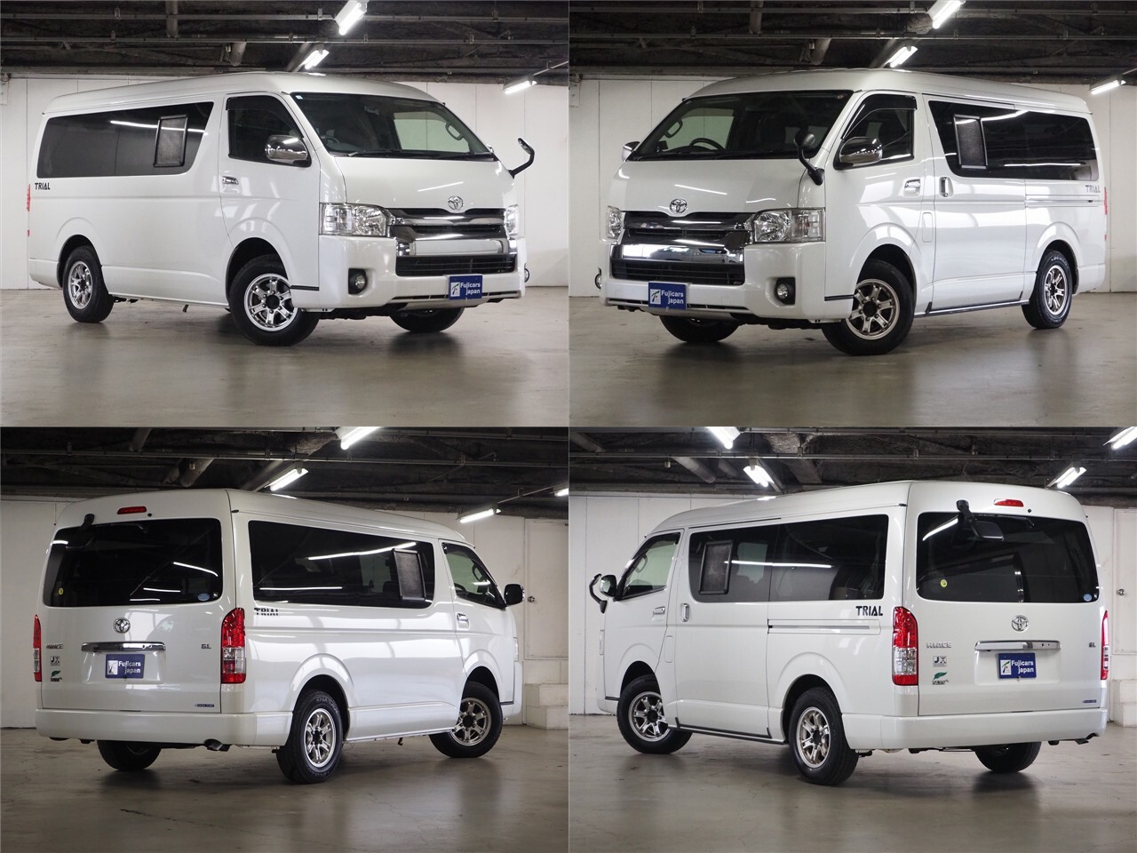 キャンピングカー バンコン ﾊｲｴｰｽ ﾅｯﾂRV ﾄﾗｲｱﾙ 4WD　FF