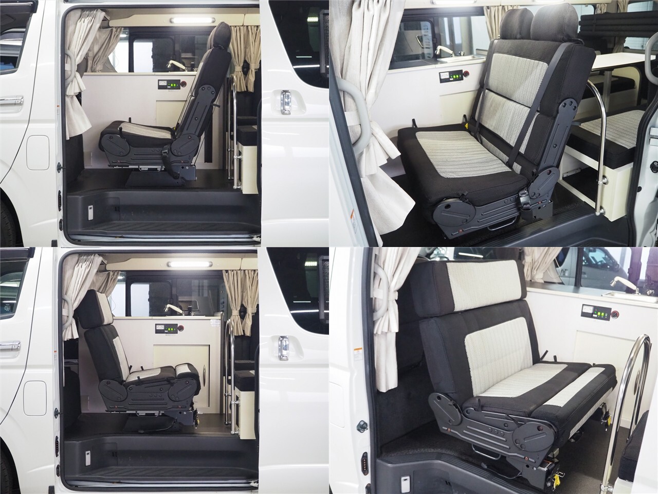 キャンピングカー バンコン ﾊｲｴｰｽ ﾅｯﾂRV ﾄﾗｲｱﾙ 4WD　FF